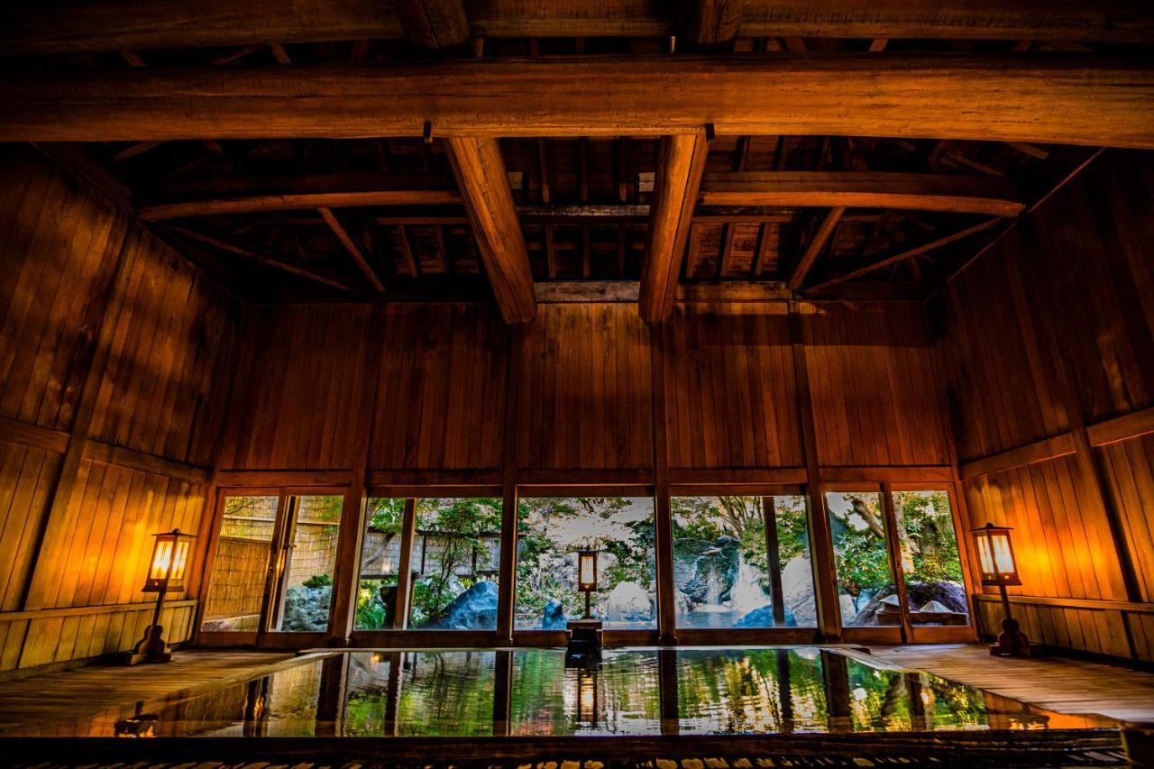 Houshi Onsen Chojukan Minakami Bagian luar foto