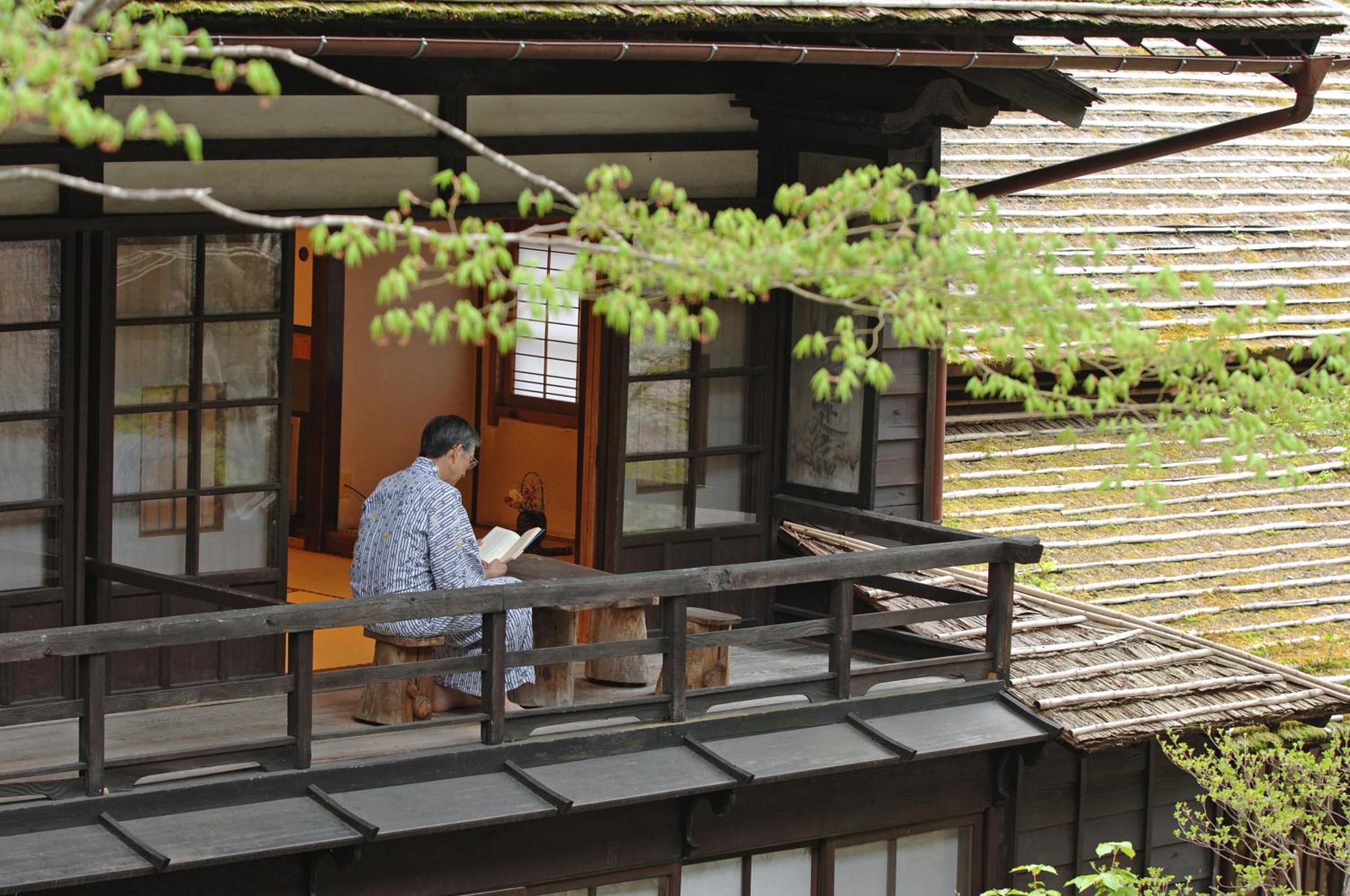 Houshi Onsen Chojukan Minakami Bagian luar foto