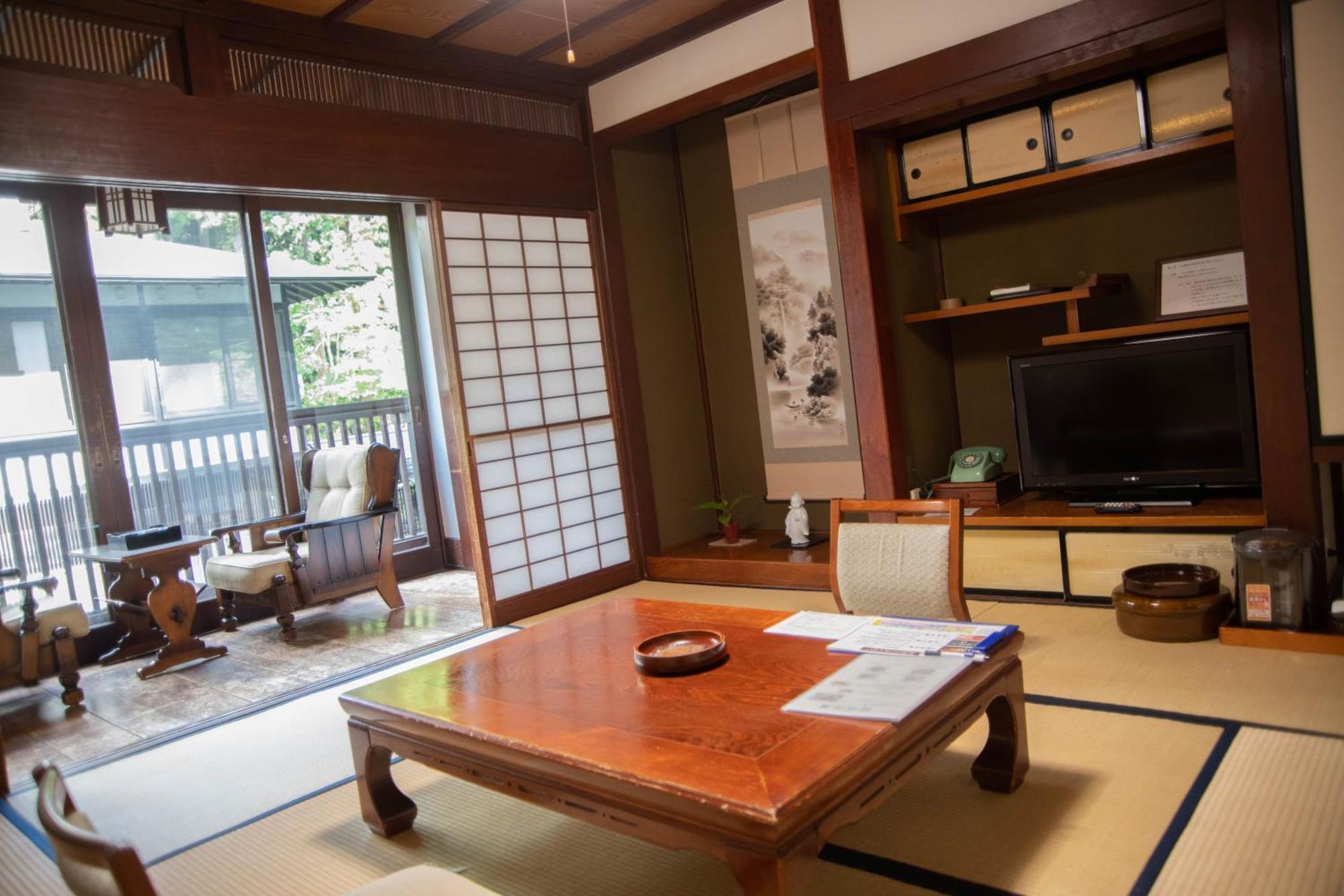Houshi Onsen Chojukan Minakami Bagian luar foto