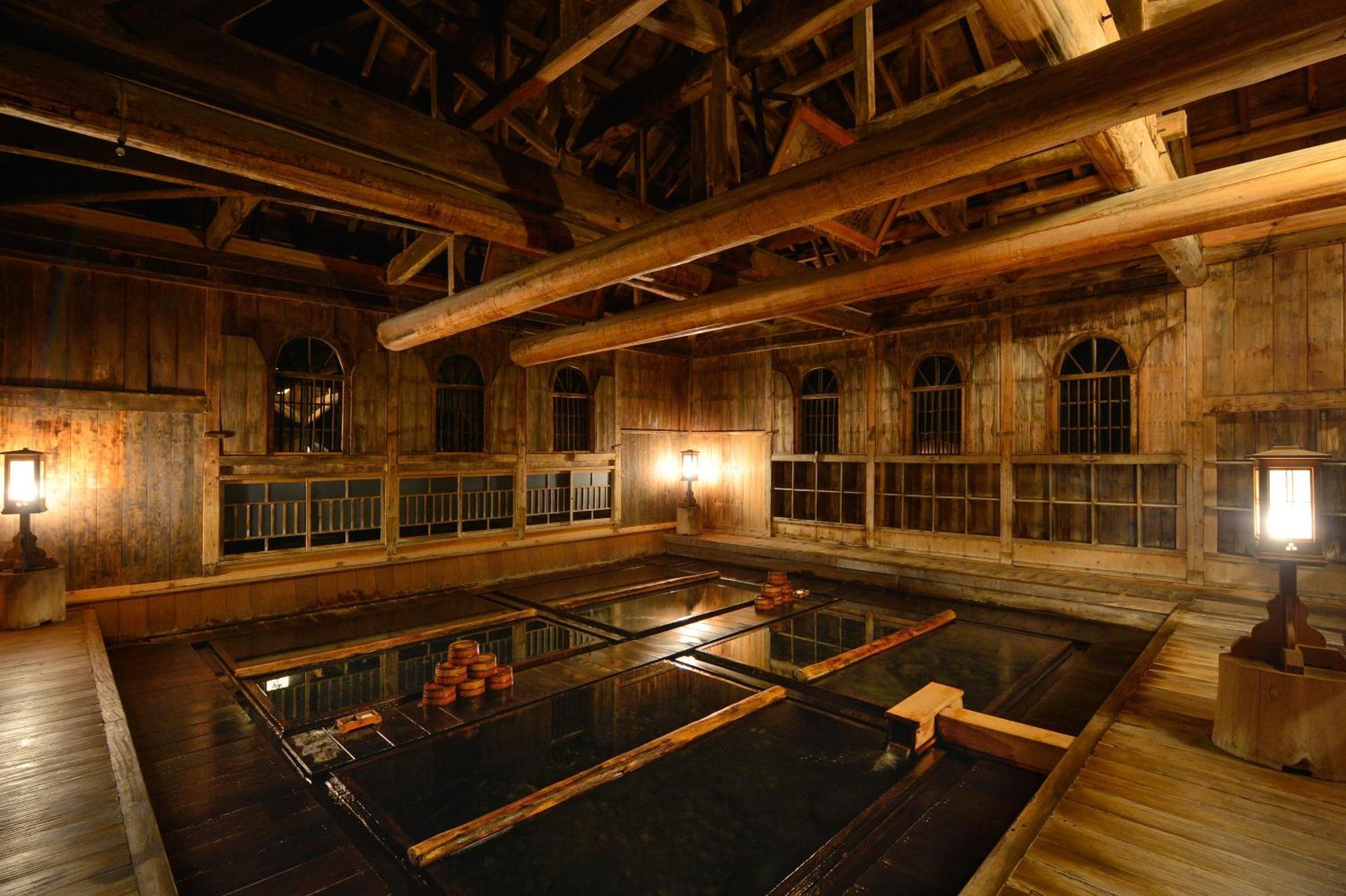 Houshi Onsen Chojukan Minakami Bagian luar foto