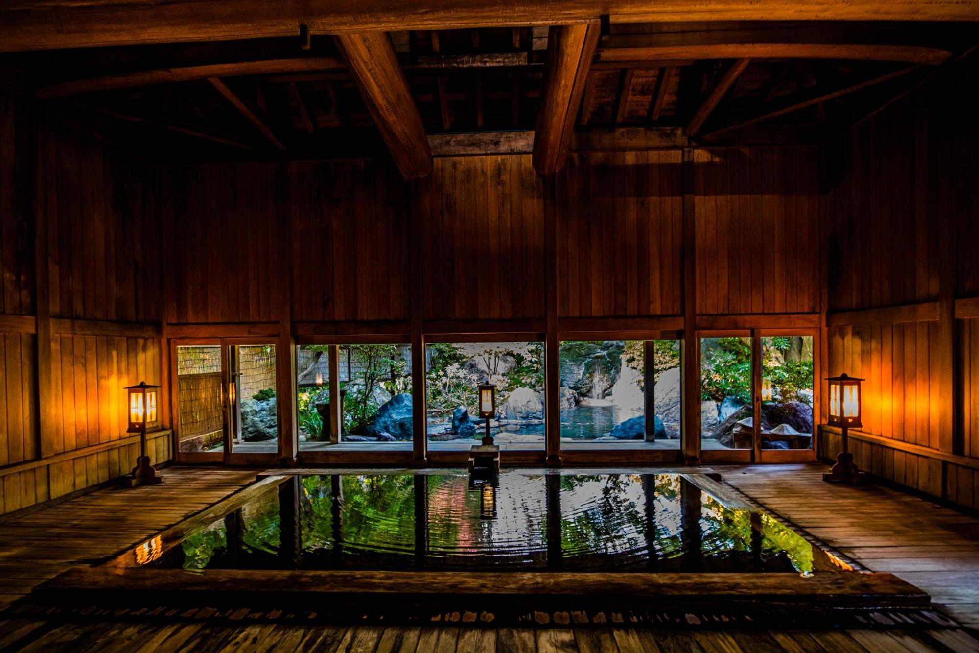 Houshi Onsen Chojukan Minakami Bagian luar foto