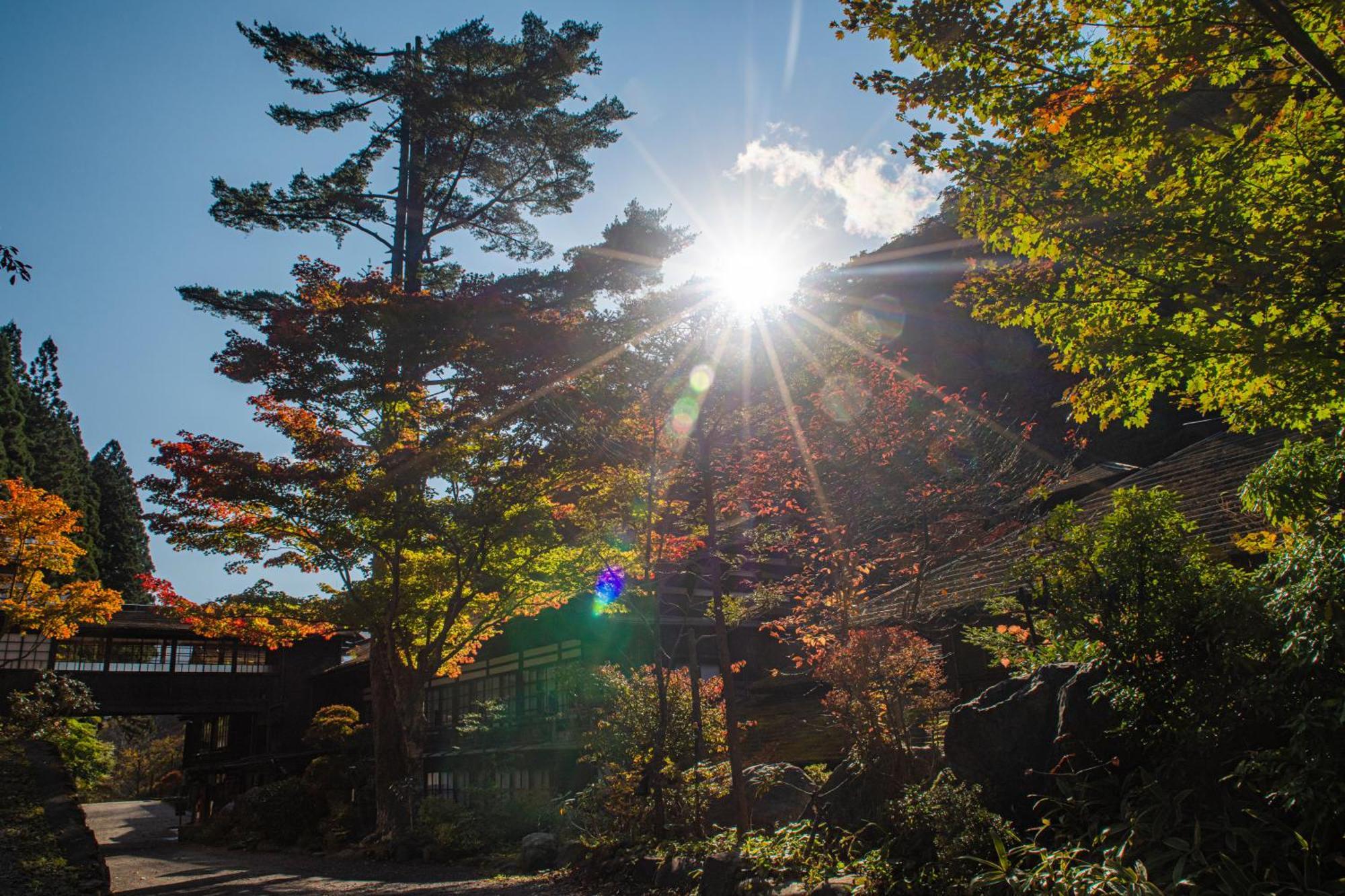 Houshi Onsen Chojukan Minakami Bagian luar foto