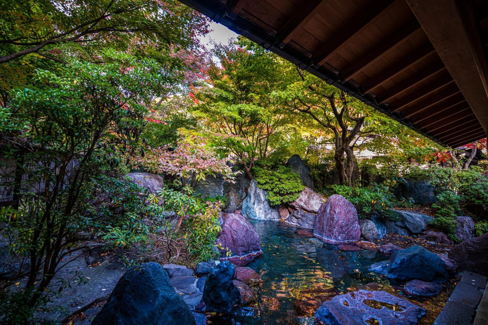 Houshi Onsen Chojukan Minakami Bagian luar foto